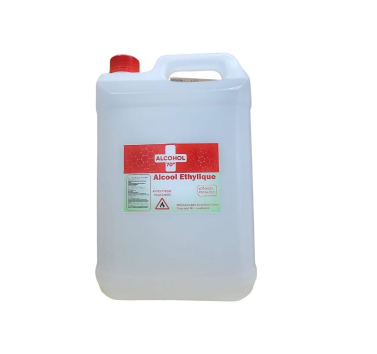 Alcool 70° 5 Litres